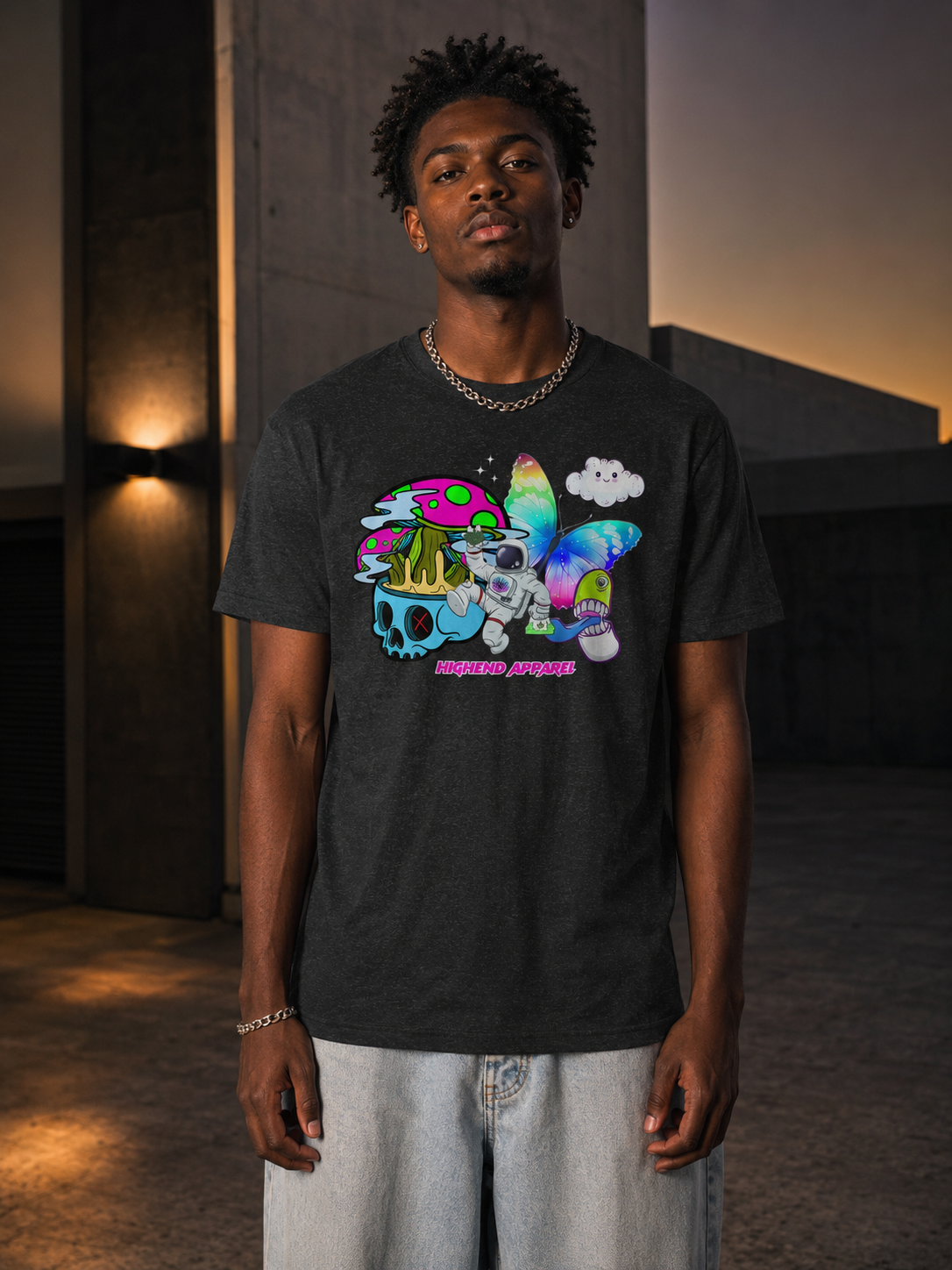 Ganja In Space TShirt | HIGHENDNJ