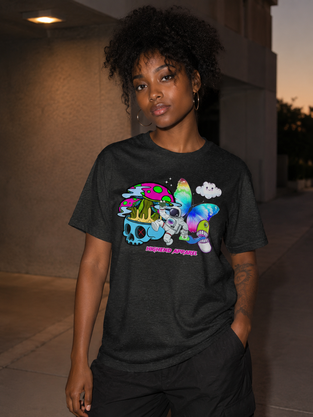 Ganja In Space TShirt | HIGHENDNJ