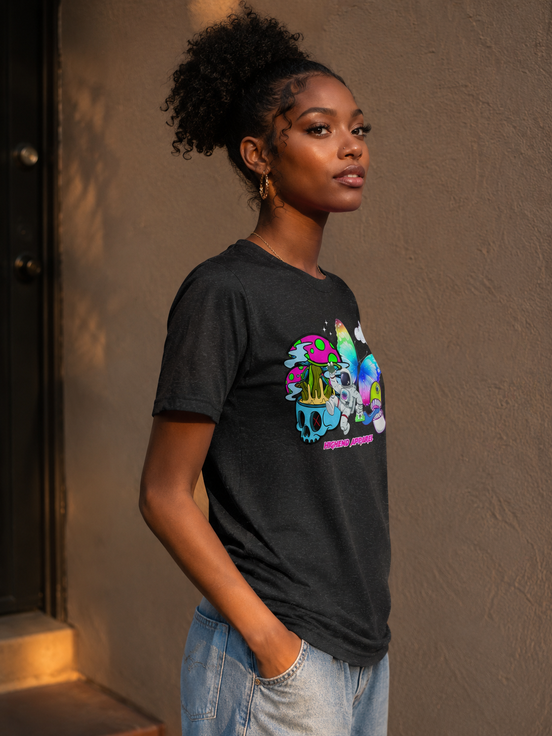 Ganja In Space TShirt | HIGHENDNJ