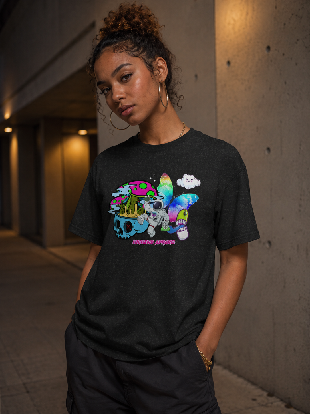 Ganja In Space TShirt | HIGHENDNJ